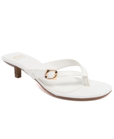 Jones New York Women's Lisiana Kitten Heel Thong Dress Sandals