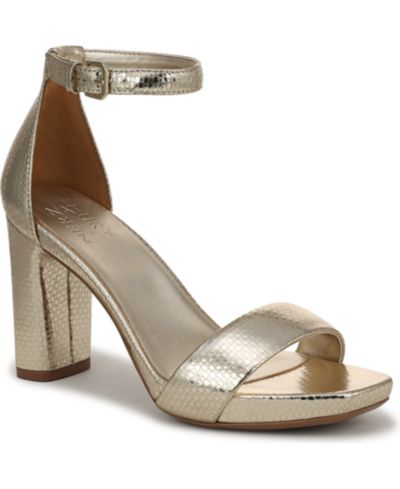 Naturalizer Women's Joy Square Toe Ankle Strap Dress Sandals