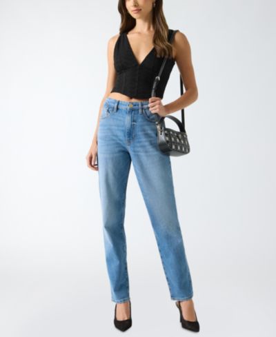 Женский трикотажный топ GUESS Sleeveless Amaya V-Neck