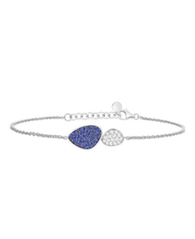 Sapphire/ Silver
