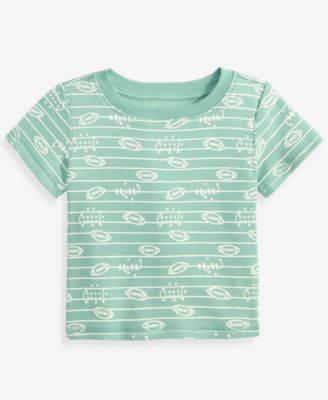 First Impressions Toddler Boys' 2T-4T Mix & Match Short-Sleeve Football Play Cotton T-Shirt, Macy's Exclusive