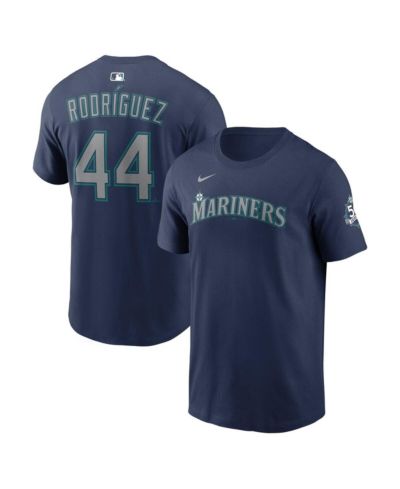 Nike Men's Julio Rodríguez Navy Seattle Mariners 50th Season Name & Number T-Shirt