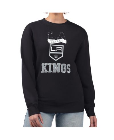 Женская флисовая толстовка G-III 4Her by Carl Banks цвета Black с логотипом Los Angeles Kings