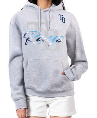 G-III 4Her by Carl Banks Женское худи с логотипом Tampa Bay Rays серого меланжа