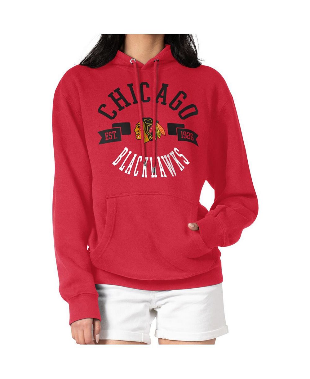 G-III 4Her by Carl Banks Женское худи Chicago Blackhawks City Graphic красный