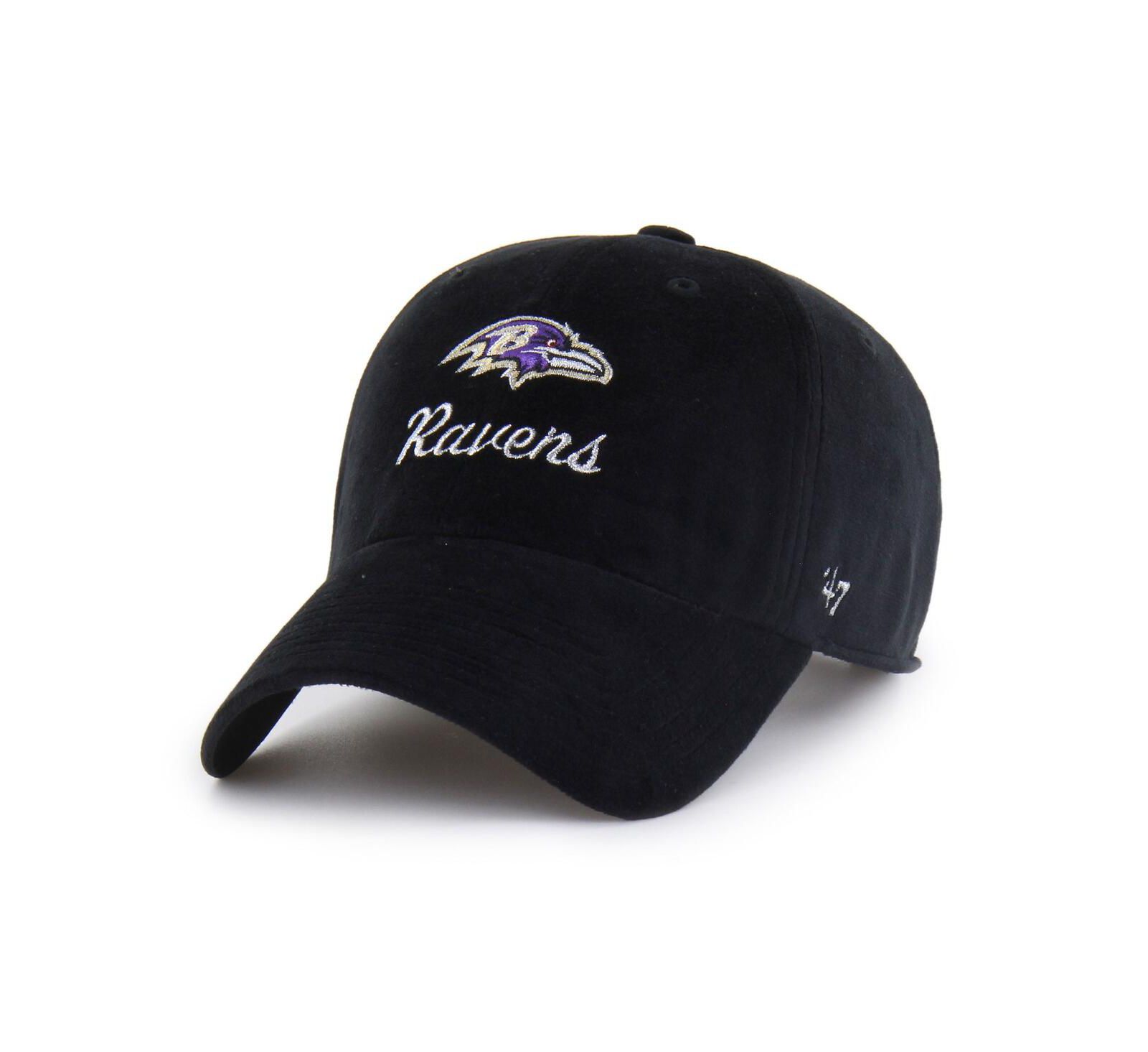 Кепка '47 Brand Women's Black Baltimore Ravens