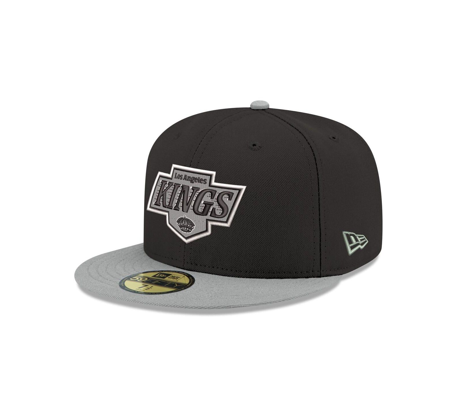 New Era Мужская черная кепка 59FIFTY Los Angeles Kings