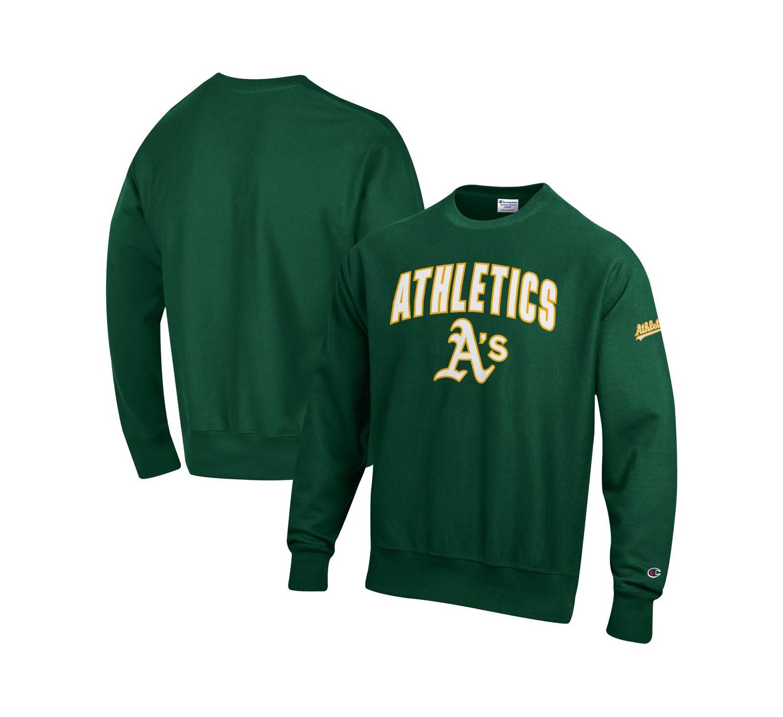 Мужской спортивный свитшот Champion Green Athletics Reverse Weave Chenille