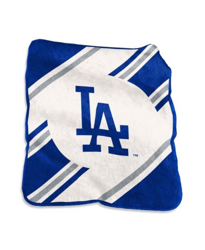 Logo Brands Los Angeles Dodgers декоративный плед Raschel Stripe 50" x 60"