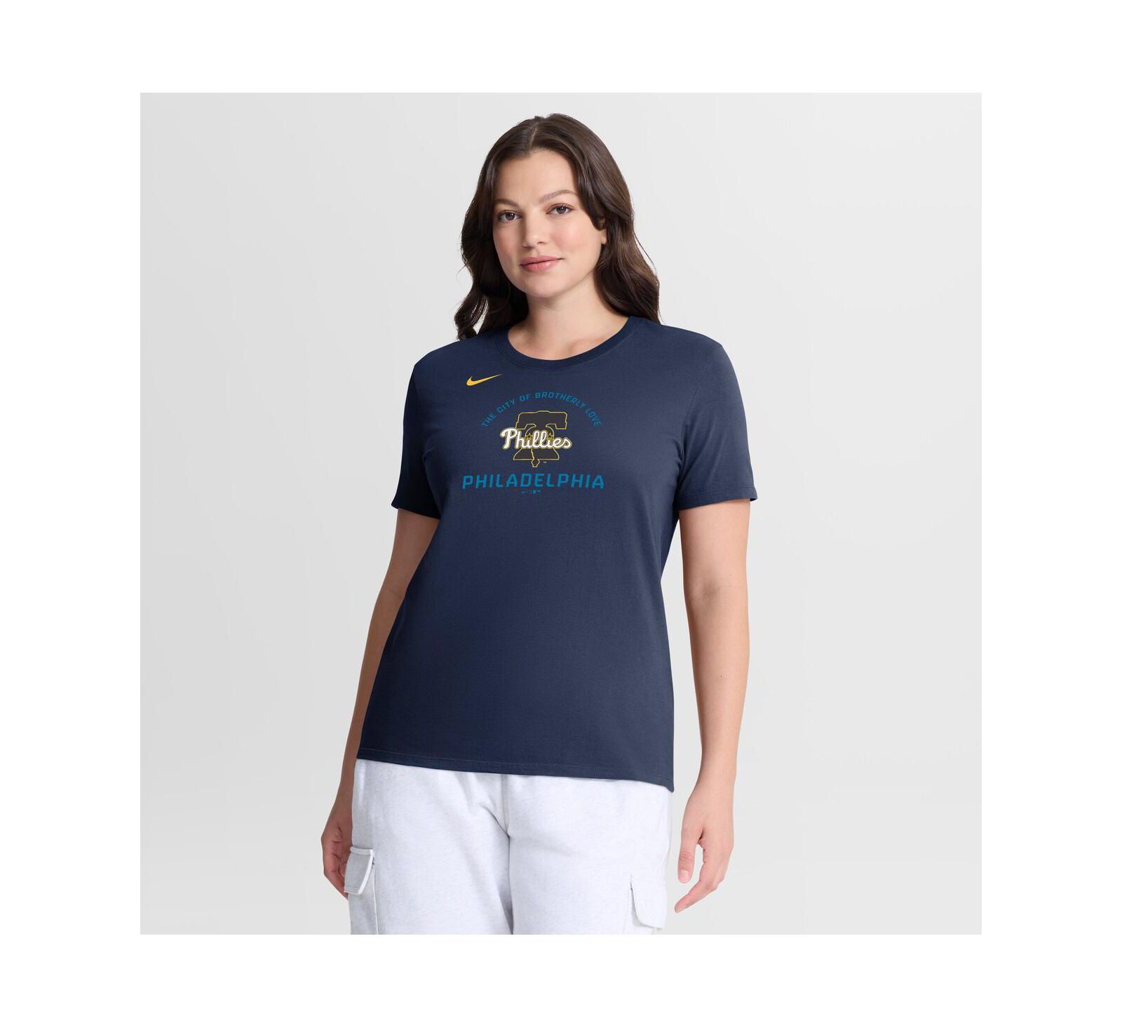 Nike Women's Navy Philadelphia Phillies City Connect Arch T-Shirt
