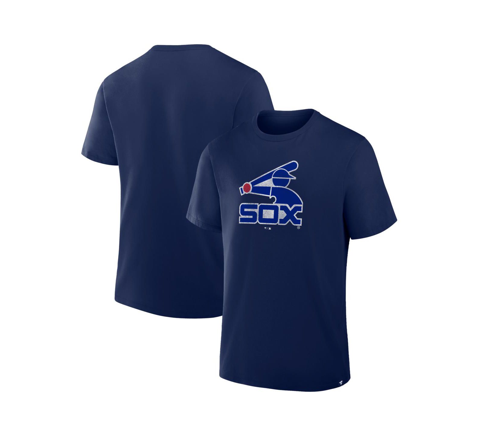 Мужская футболка Fanatics Chicago White Sox с винтажным логотипом