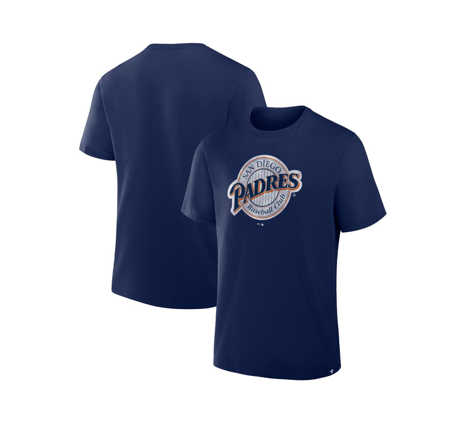Fanatics Мужская футболка San Diego Padres Navy Alt Logo Legacy