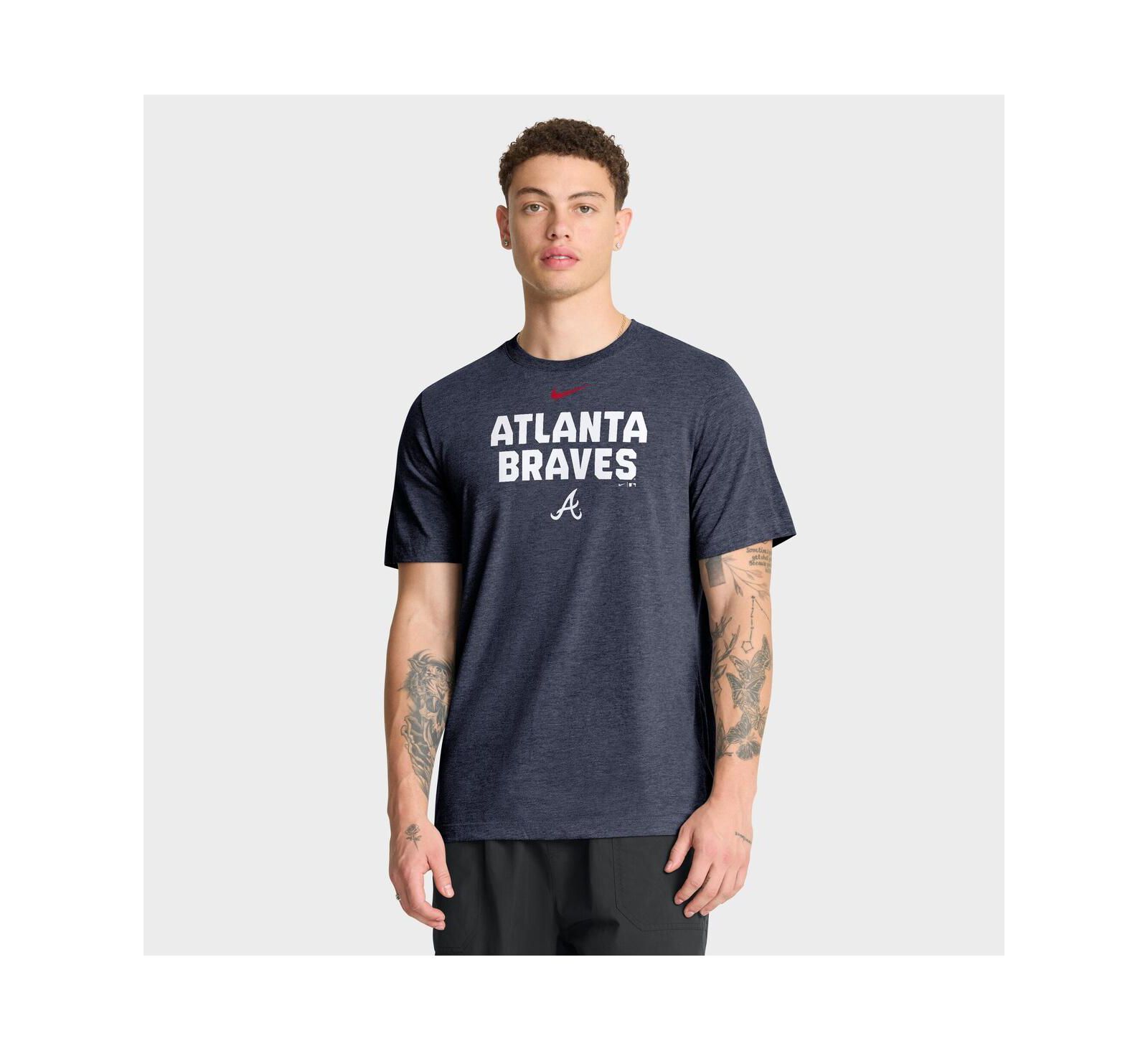 Nike Мужская футболка Atlanta Braves, темно-синяя