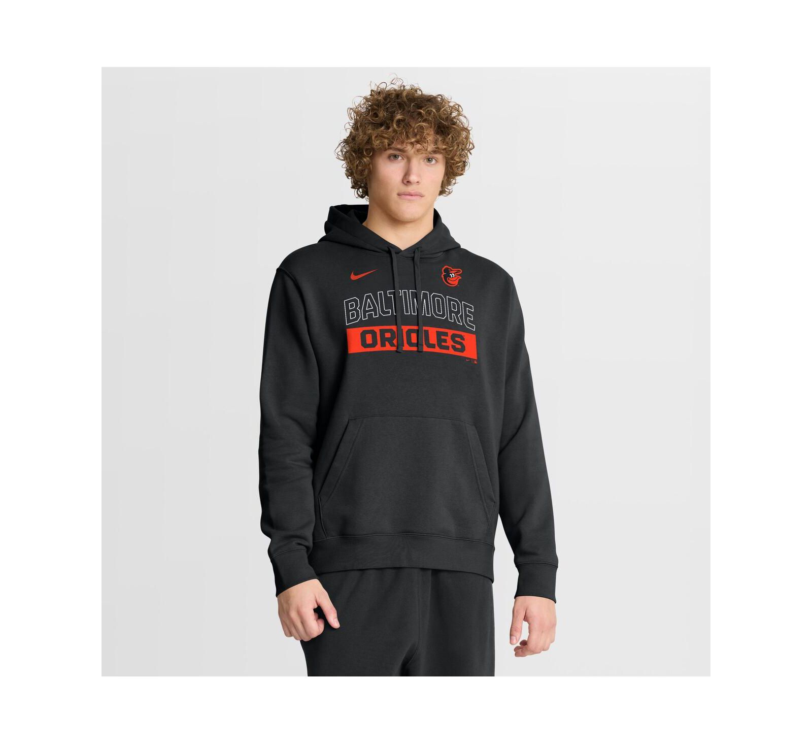 Мужское худи Nike Black Baltimore Orioles