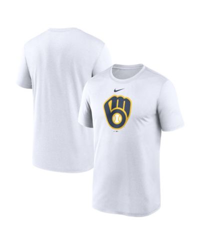 Футболка Nike Men's White Milwaukee Brewers New Legend Dri-FIT
