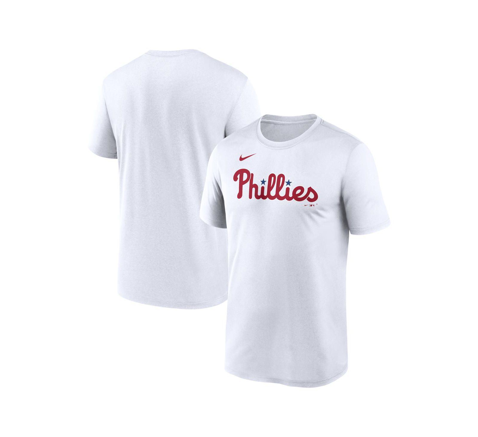 Nike Men's White Philadelphia Phillies New Legend Wordmark Dri-FIT T-Shirt