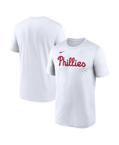 Nike Men's White Philadelphia Phillies New Legend Wordmark Dri-FIT T-Shirt