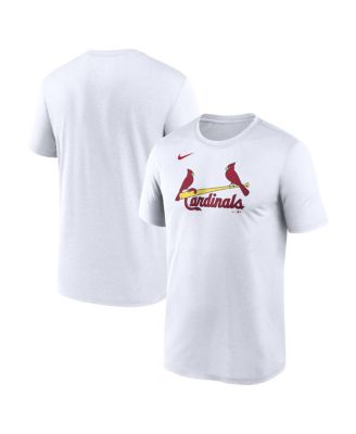 Мужская футболка Nike St. Louis Cardinals New Legend Wordmark Dri-FIT белая