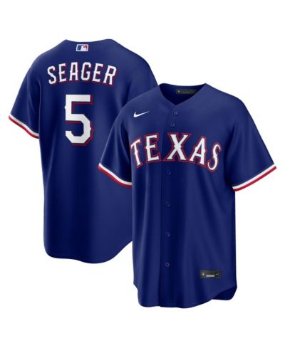 Nike Men's Corey Seager Royal Texas Rangers Alternate 2 Replica Jersey