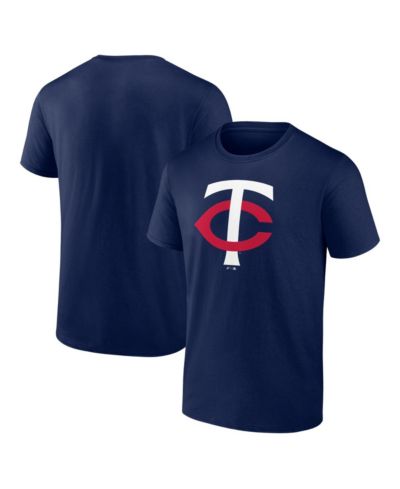 Мужская футболка Logo Athletic Navy Minnesota Twins Logo