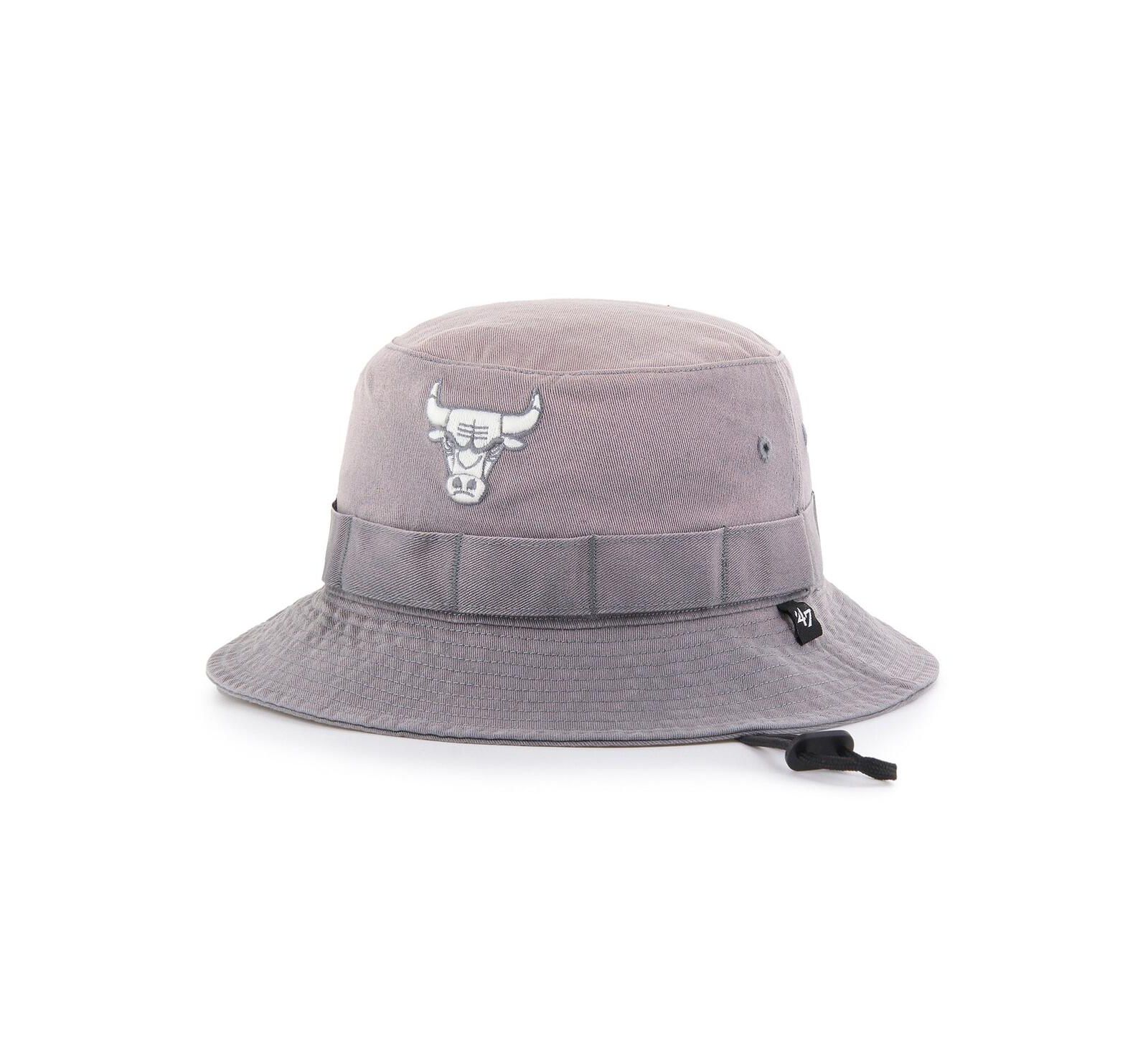 '47 Brand Мужской Bucket Hat Chicago Bulls Charcoal