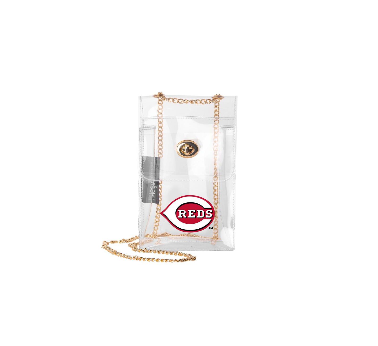 Кроссбоди сумка Logo Brands Cincinnati Reds Clear Essential