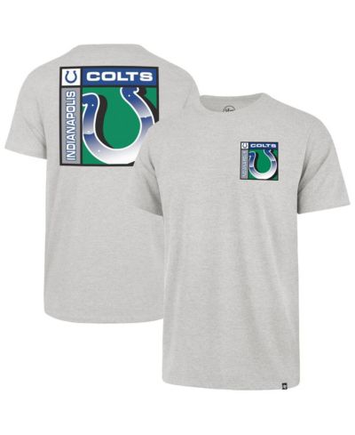 Мужская футболка '47 Brand Gray Indianapolis Colts Chrome Plate Franklin