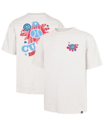 Мужская футболка '47 Brand Cream Chicago Cubs Flora Foundation