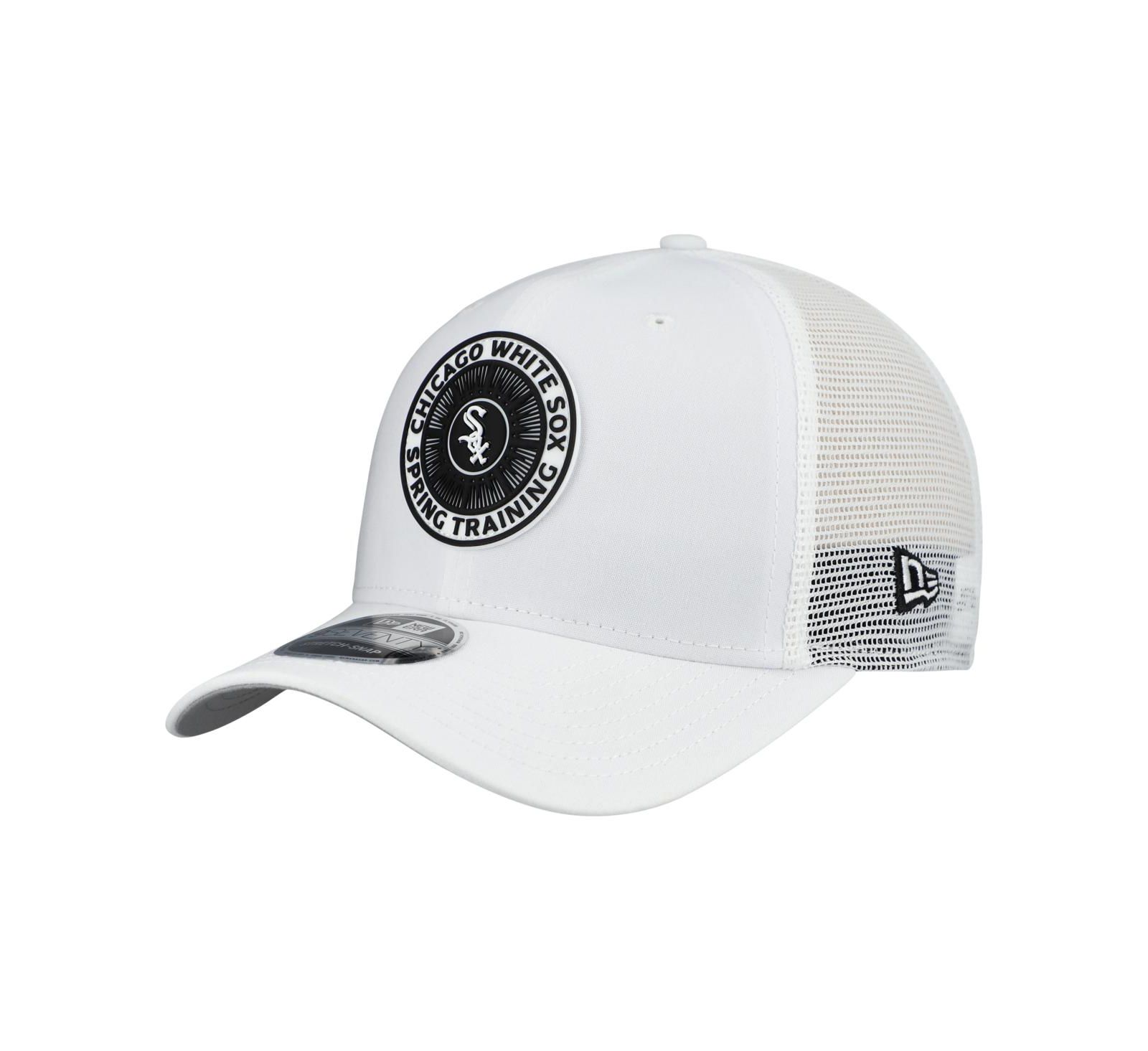 New Era Мужская регулируемая кепка-тракер Chicago White Sox 2026 Spring Training Fan Pack 9SEVENTY