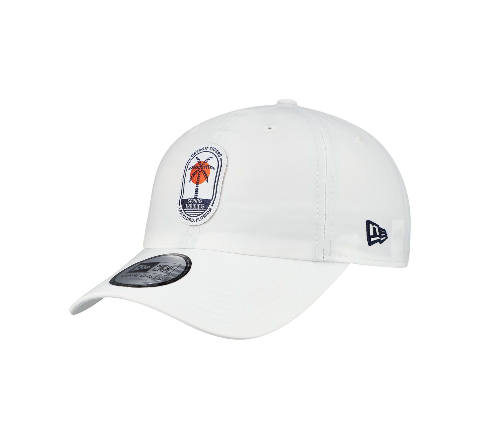 Мужская кепка New Era Detroit Tigers 2026 Spring Training Fan Pack Icon Casual Classic Adjustable, белая