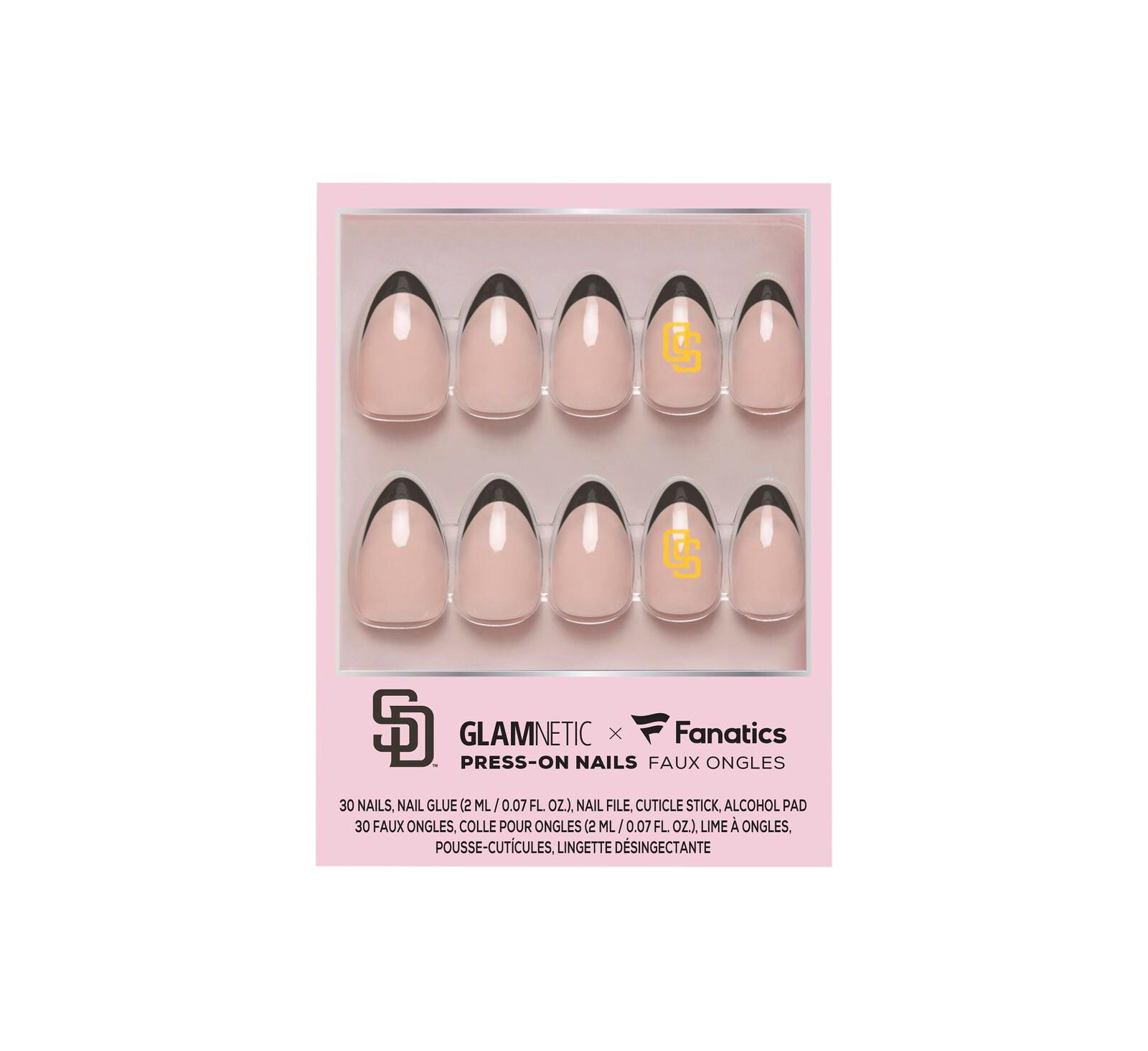 Набор для маникюра Wincraft WinGlamnetic x Fanatics San Diego Padres Nail Kit