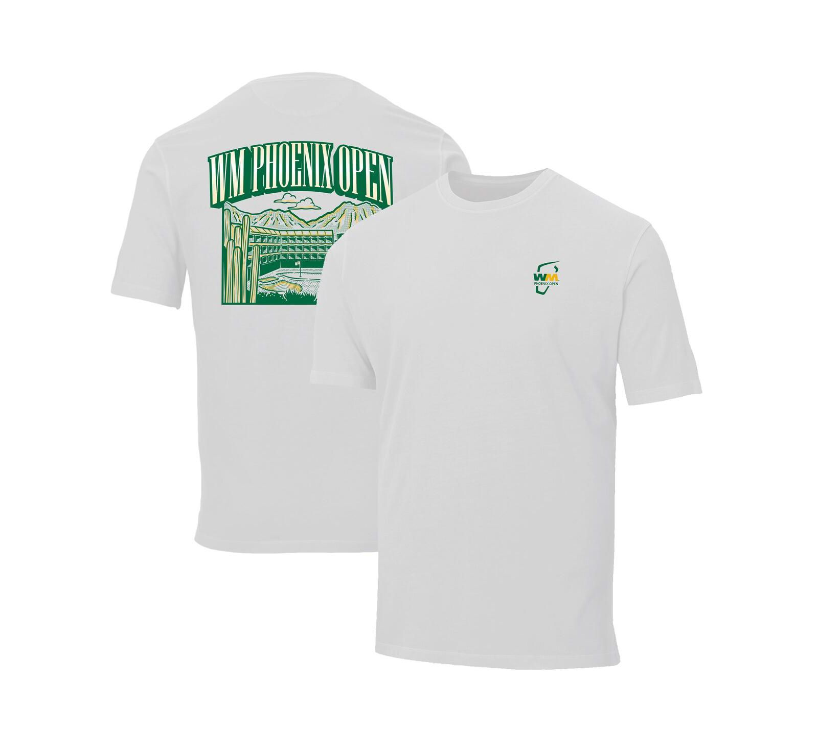 Ahead Men's and Women's White WM Phoenix Open 16 Stadium Chapman T-Shirt