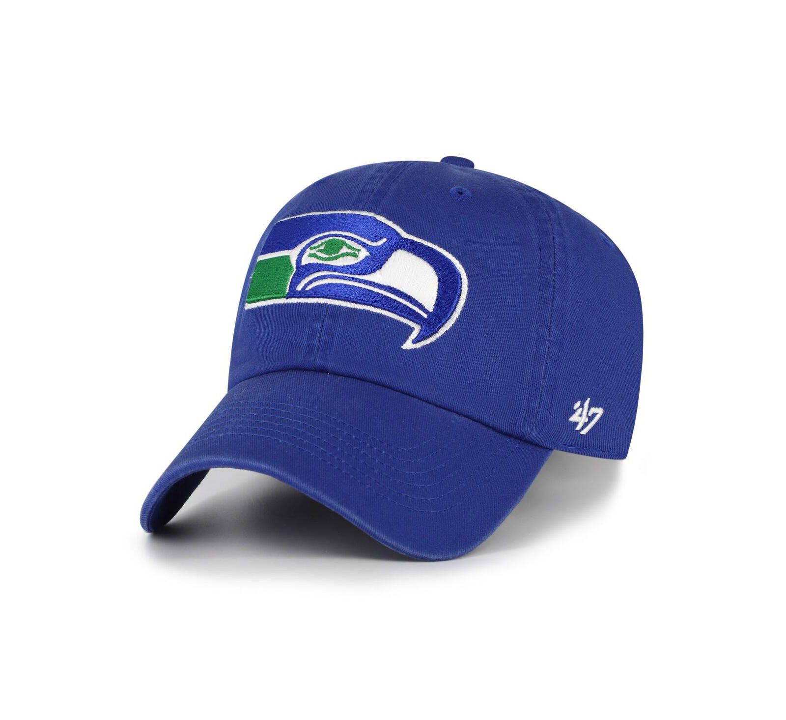 Мужская бейсболка '47 Brand Seattle Seahawks Clean Up