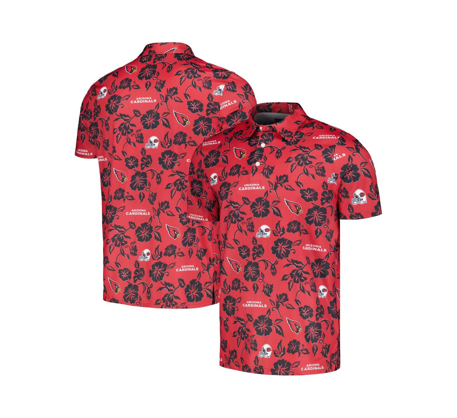 Поло рубашка Reyn Spooner Men's Cardinal Arizona Cardinals Pua Performance