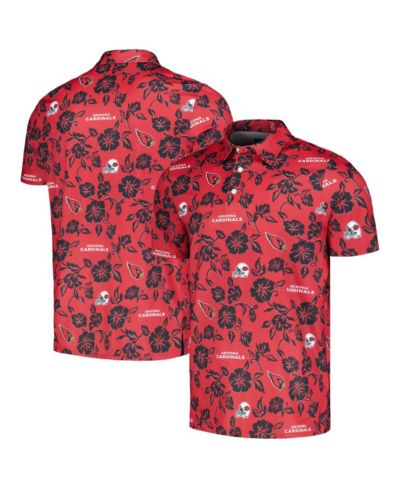 Поло рубашка Reyn Spooner Men's Cardinal Arizona Cardinals Pua Performance