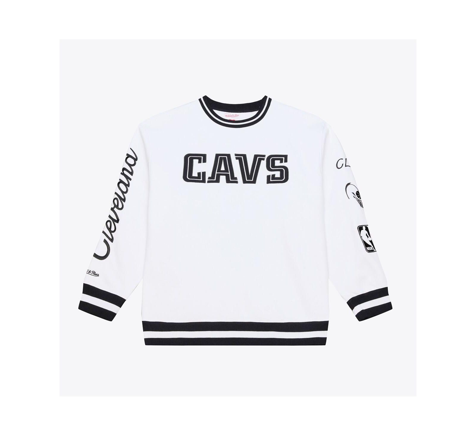 Мужская флисовая толстовка Mitchell & Ness Cleveland Cavaliers Arctic Fleece
