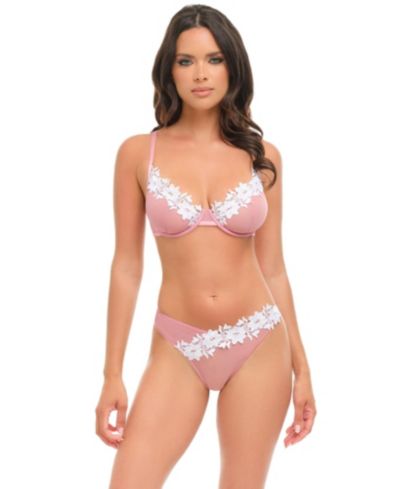 Комплект прозрачного бюстгальтера Oh La La Cheri Glinda Sheer Bra Set