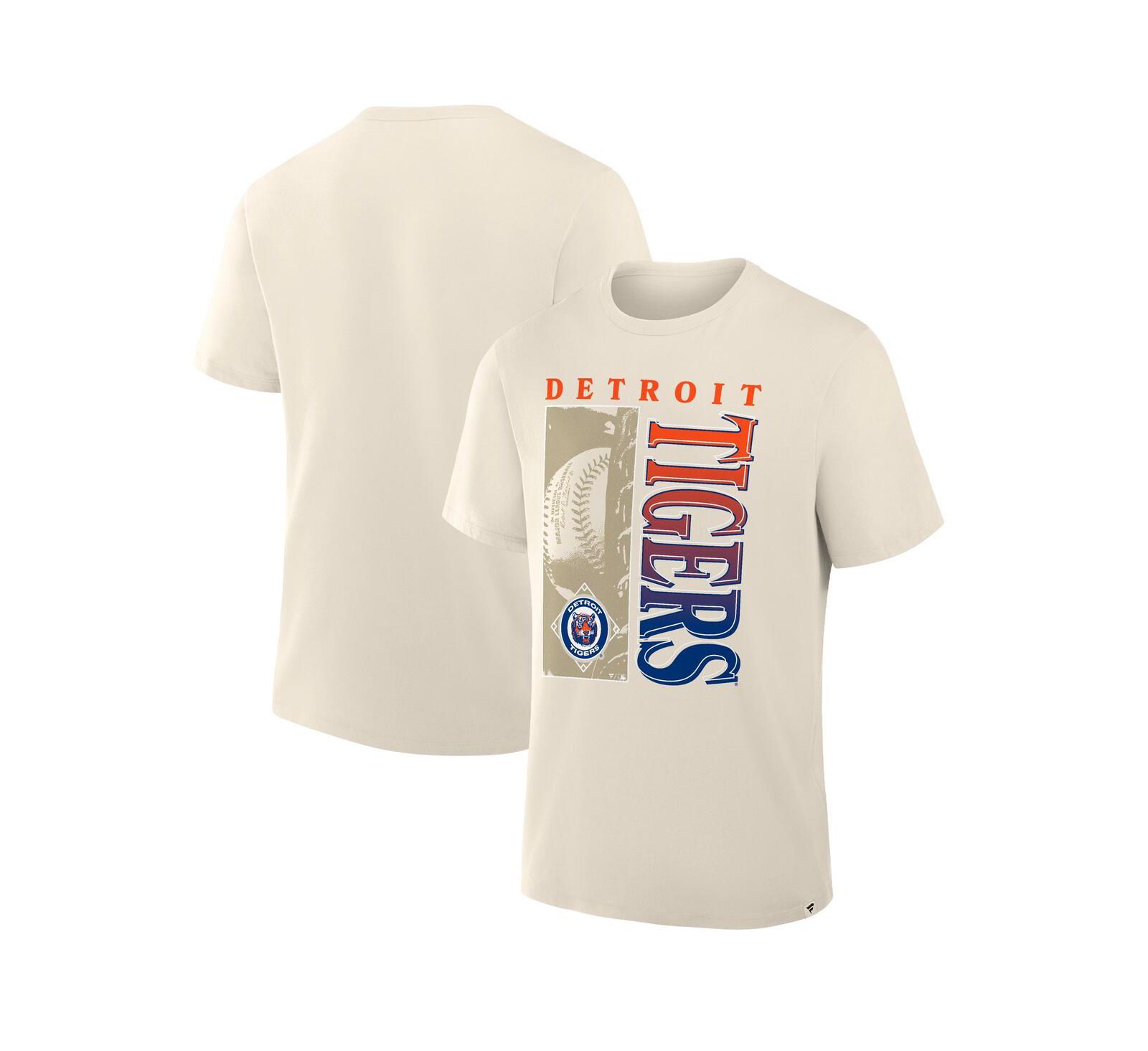Мужская футболка Fanatics Detroit Tigers Legacy Cream