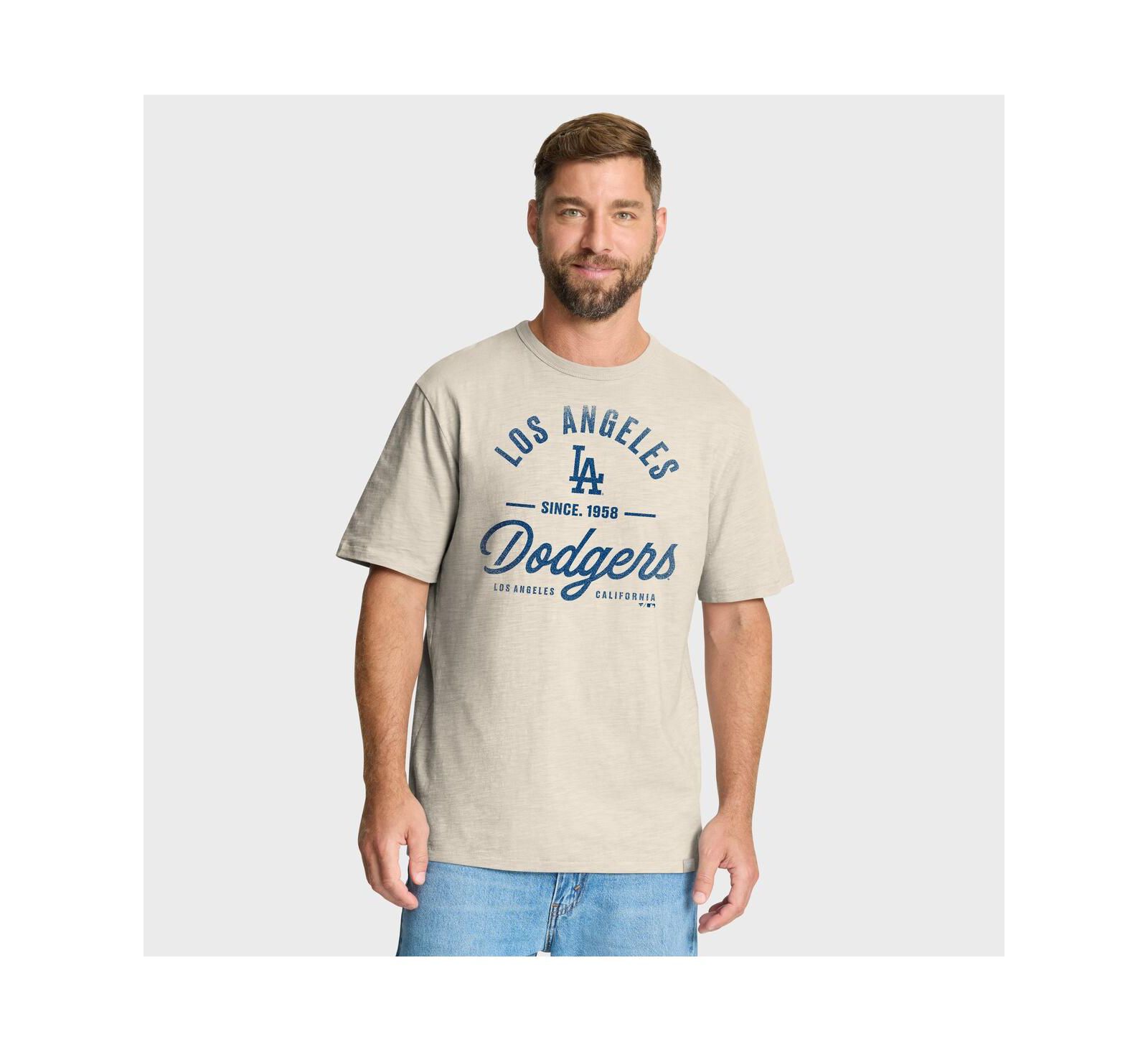 Fanatics Men's Tan Los Angeles Dodgers Stadium T-Shirt