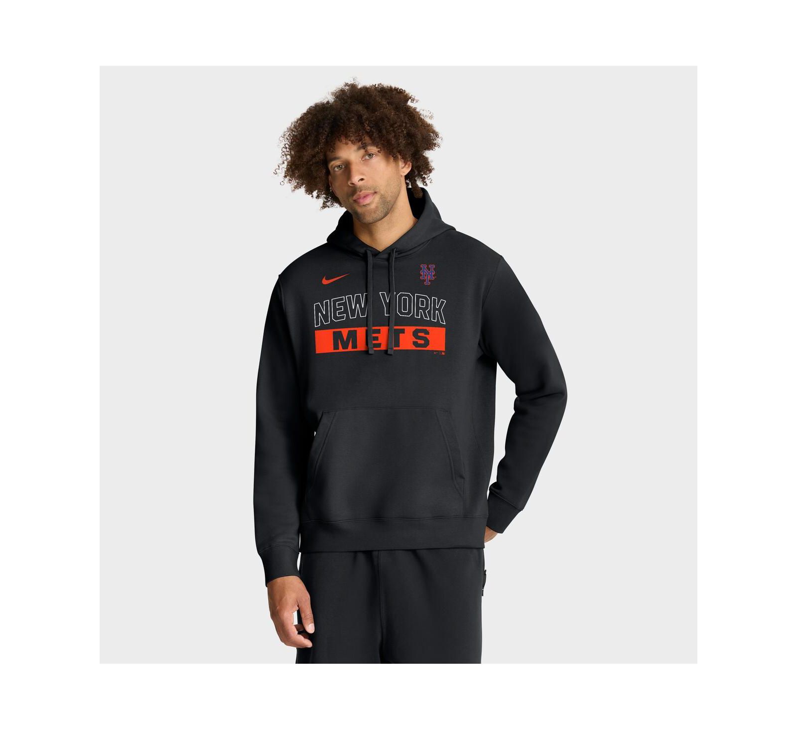 Nike Мужское черное худи New York Mets Primetime Club
