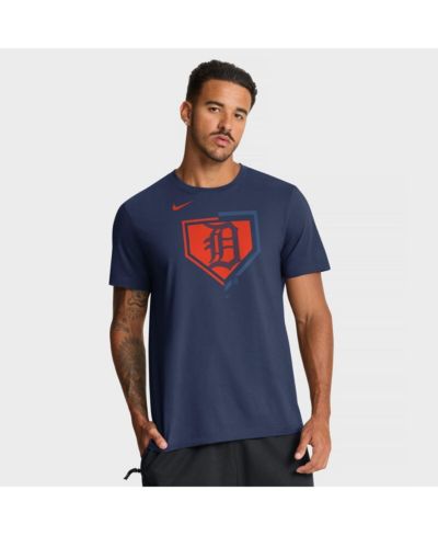 Nike мужская темно-синяя футболка Detroit Tigers Icon
