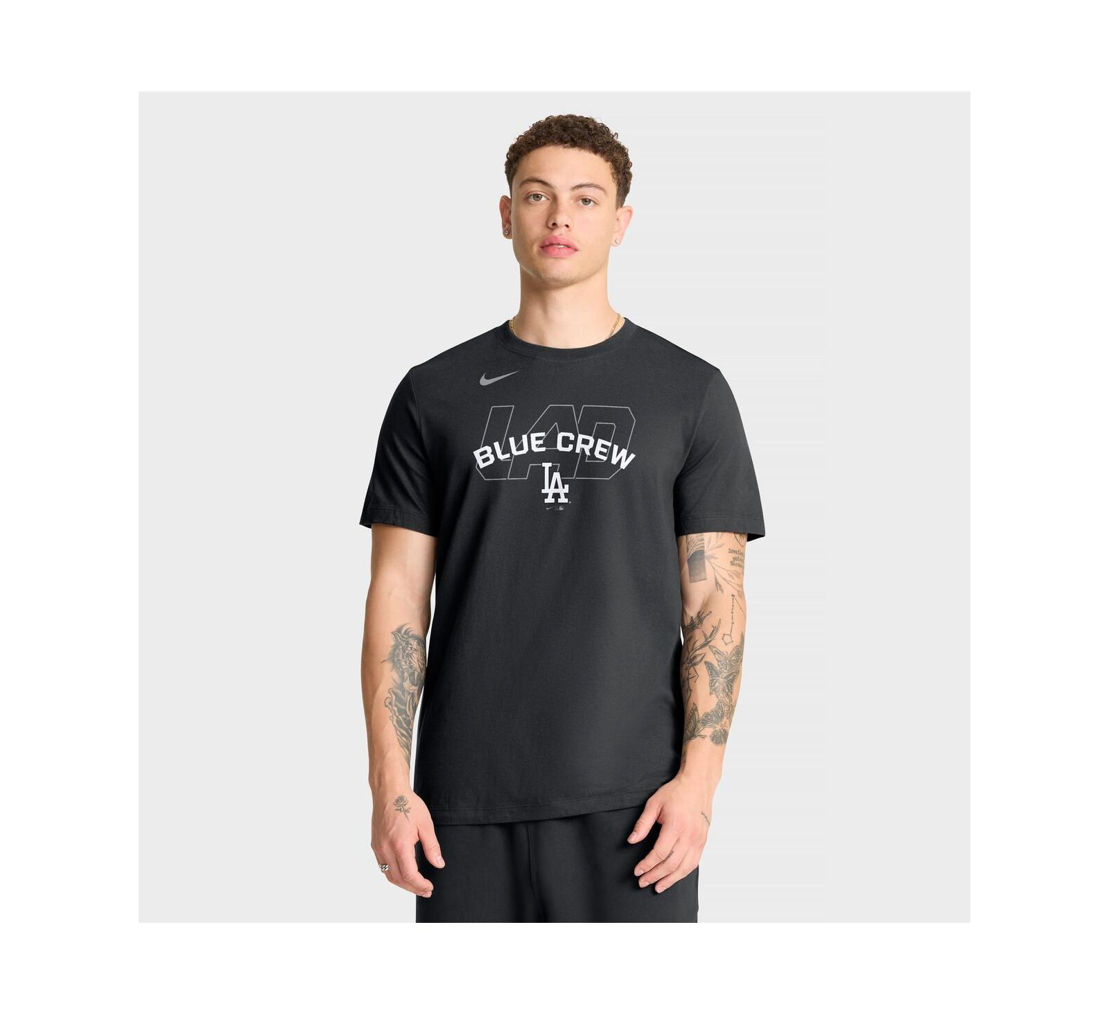 Nike Мужская футболка Nike Black Los Angeles Dodgers Primetime Fashion