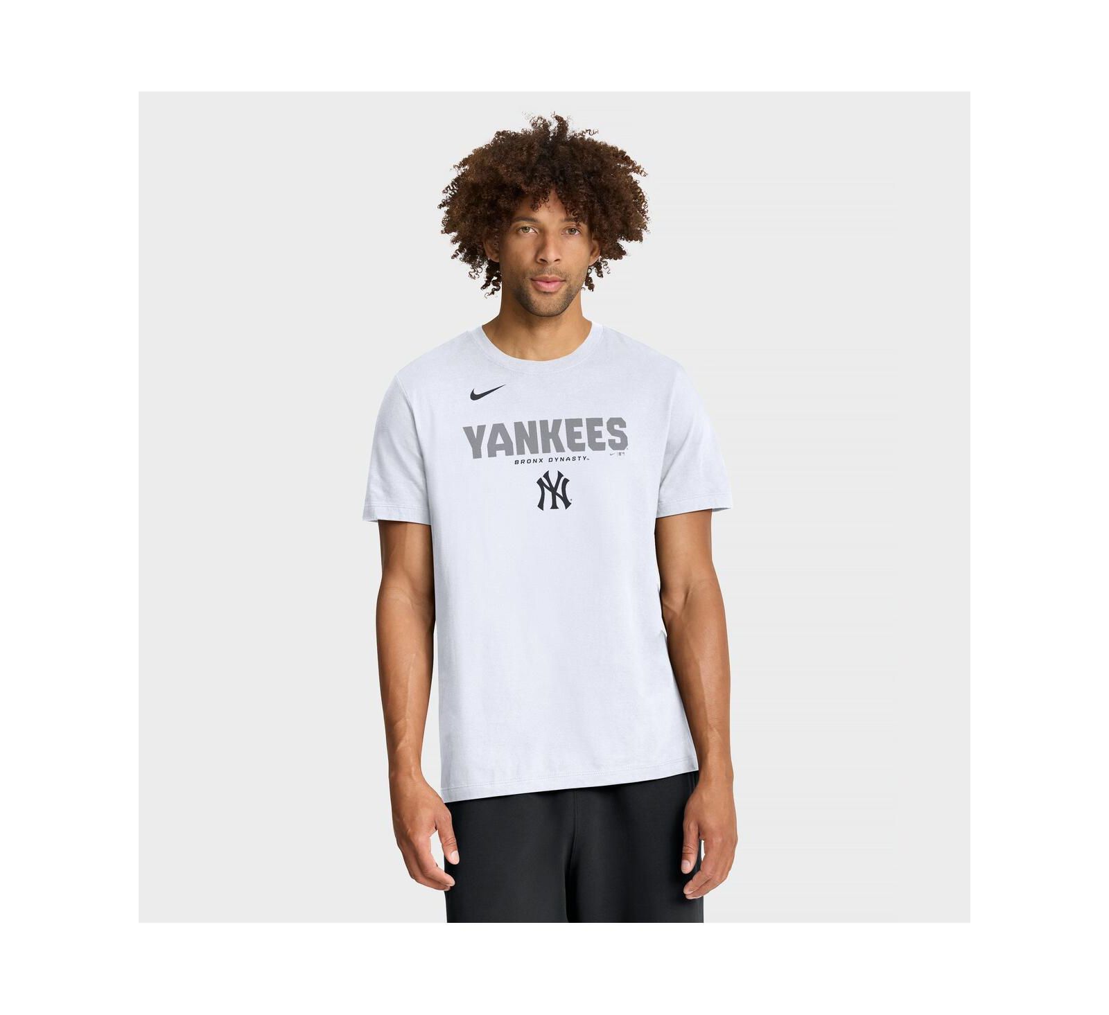 Nike Men's White New York Yankees Bold Team Name T-Shirt