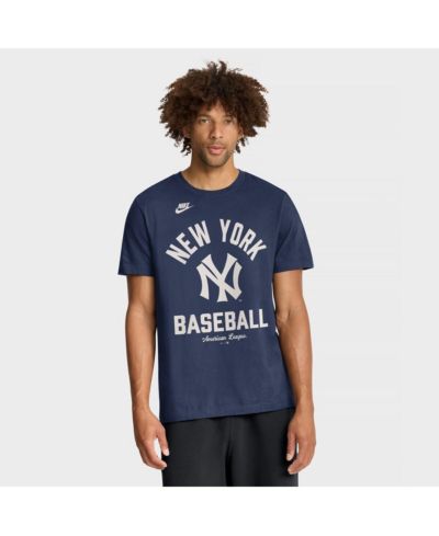 Nike Men's Navy New York Yankees Cooperstown Collection T-Shirt