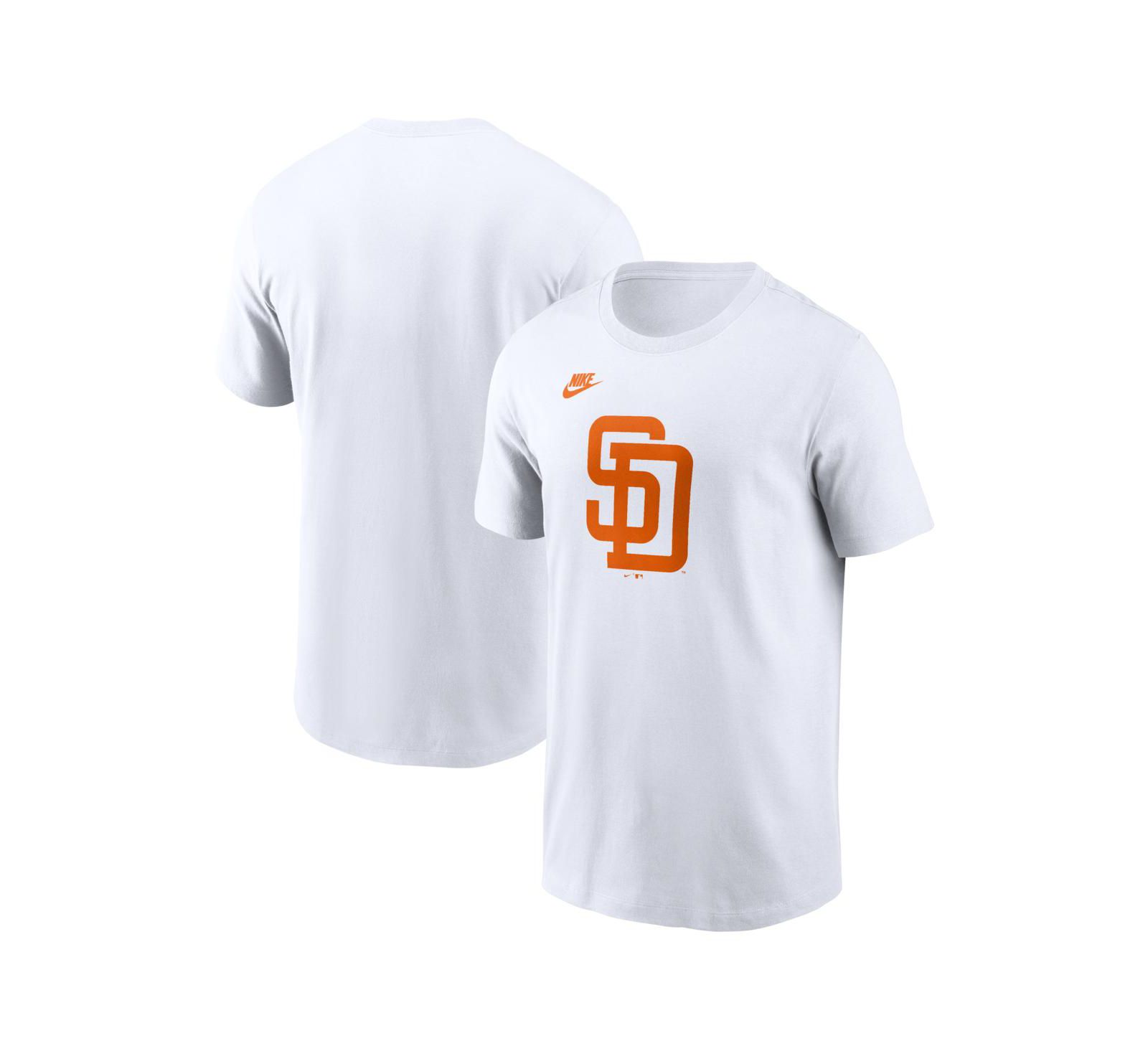 Nike Мужская футболка San Diego Padres Cooperstown Collection White