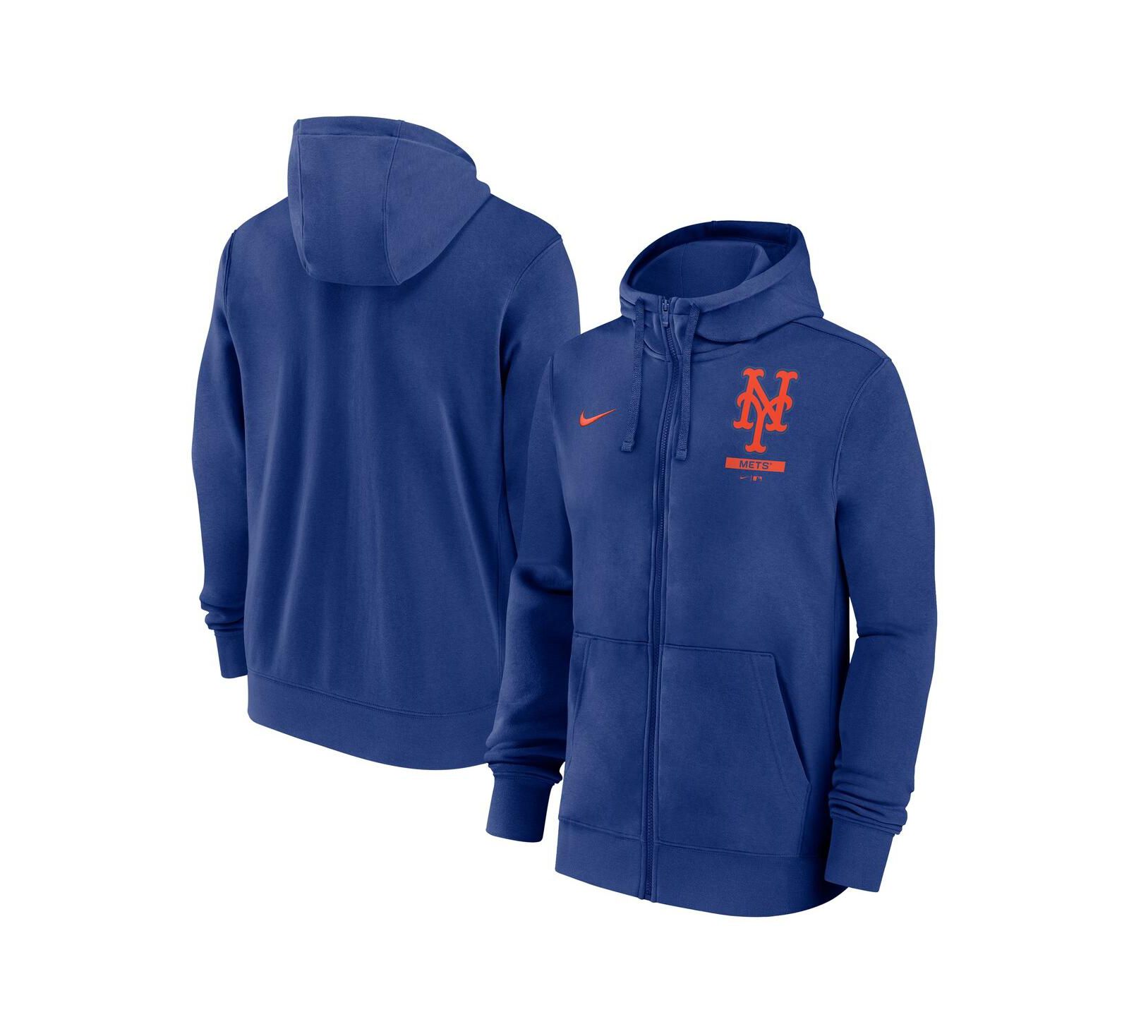 Nike Мужское худи New York Mets Primetime Lockup Full-Zip