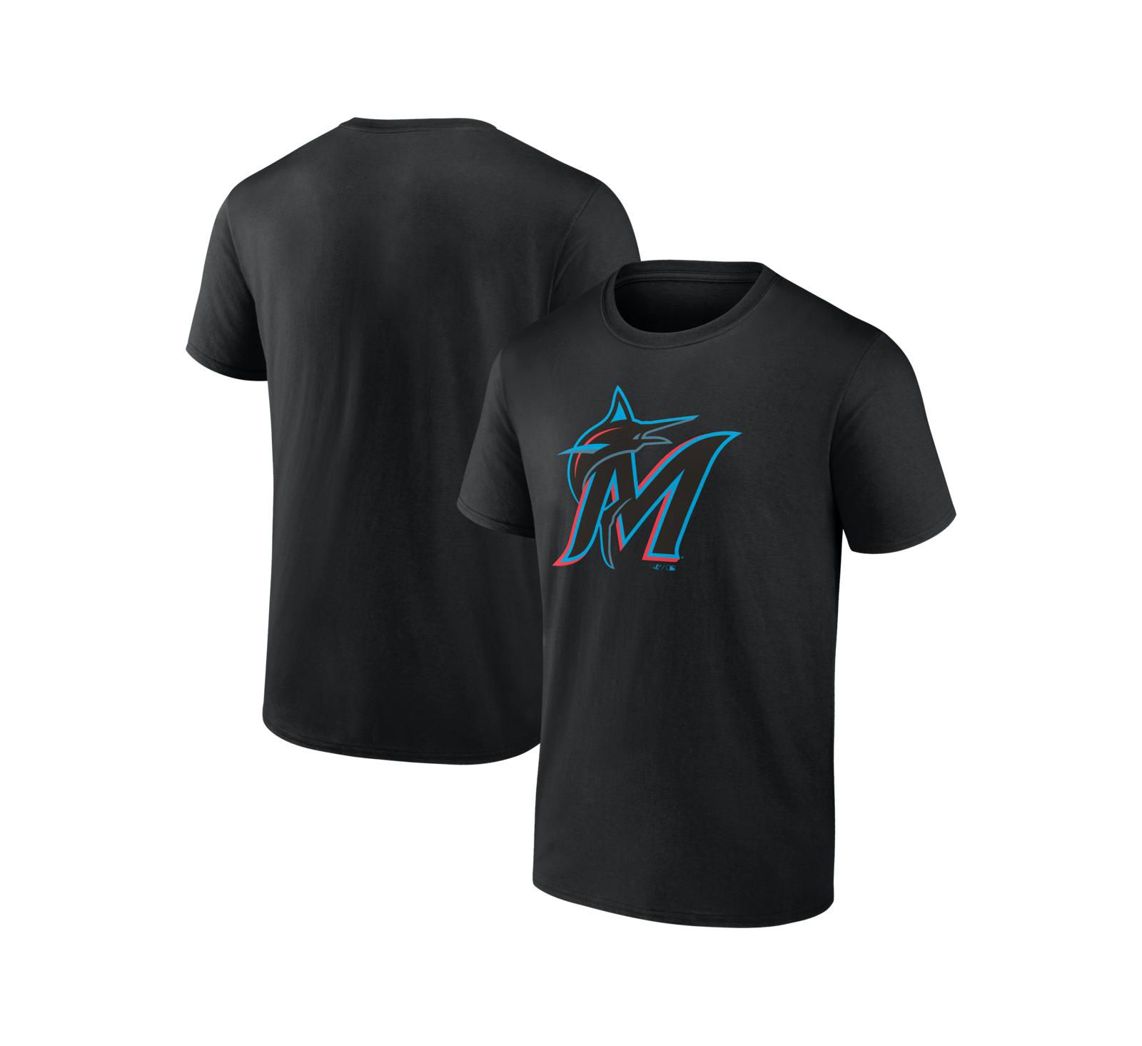 Logo Athletic Мужская футболка с логотипом Miami Marlins