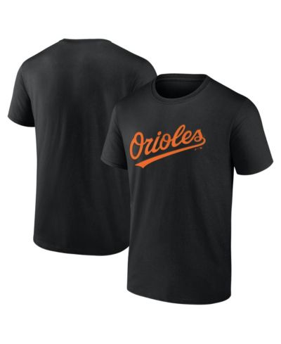 Мужская футболка Logo Athletic Black Baltimore Orioles Wordmark