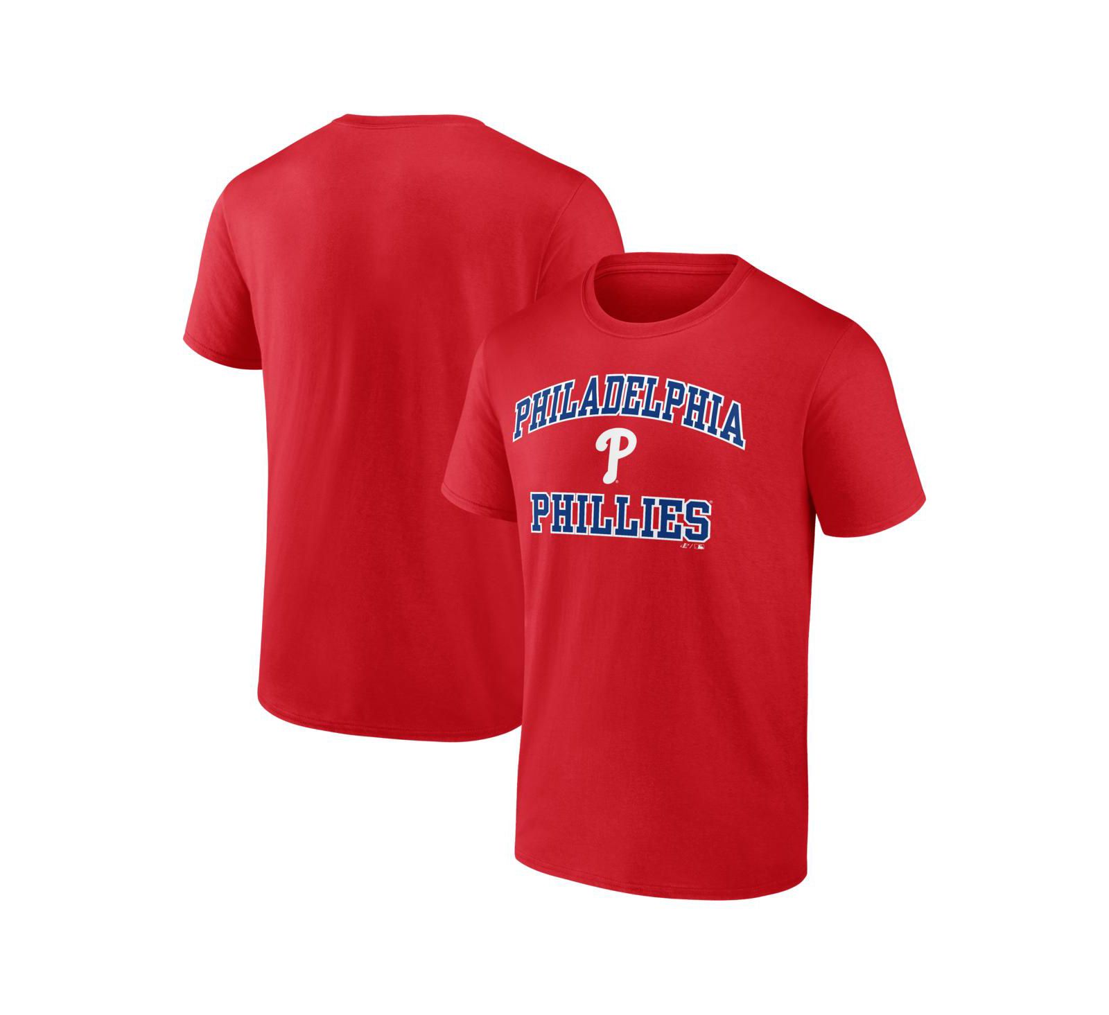Мужская футболка Logo Athletic красная, Philadelphia Phillies Heart and Soul