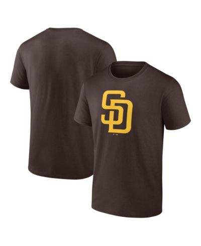 Logo Athletic Men's Brown San Diego Padres Logo T-Shirt